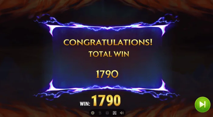 Gains totaux de Colt Lightning Inferno